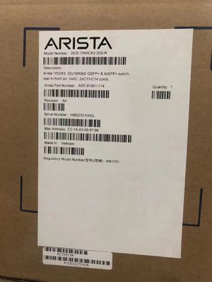 Arista DCS-7050CX3-32S 32x QSFP100 2x SFP+ All Optical Port 10/25/40/50/100G