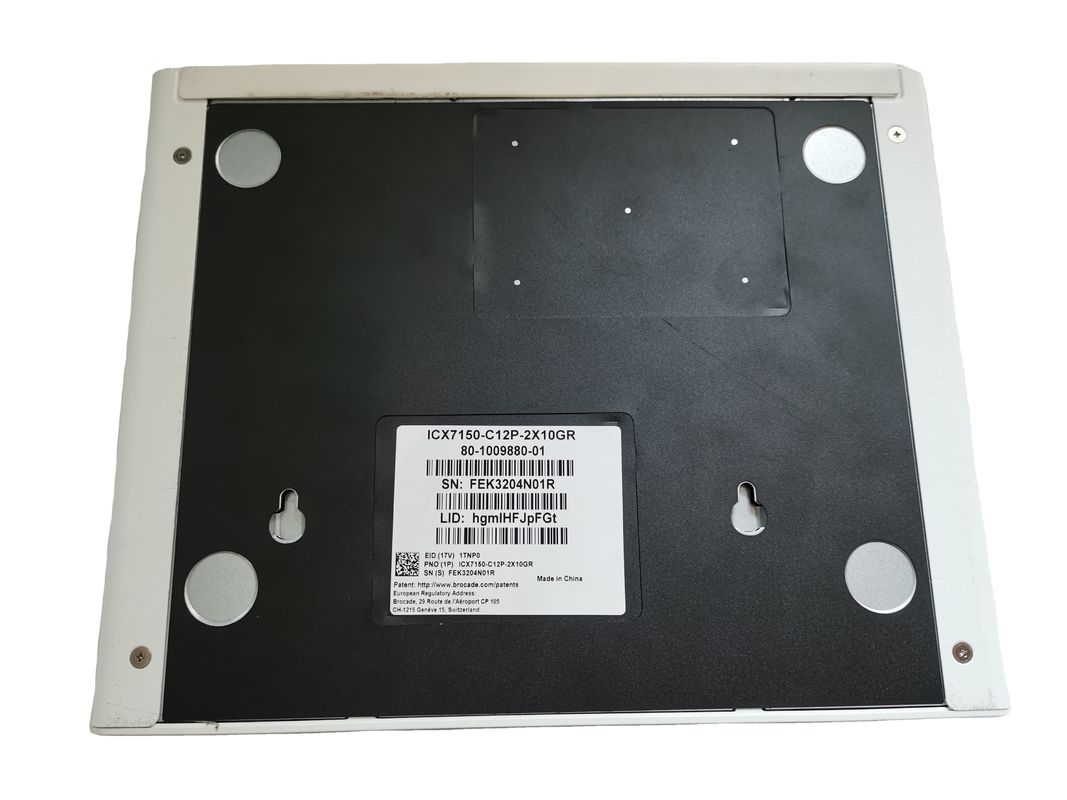 Ruckus ICX 7150 12 Port Compact POE Switch 10GBE Uplinks ICX7150-C12P-2X10GR