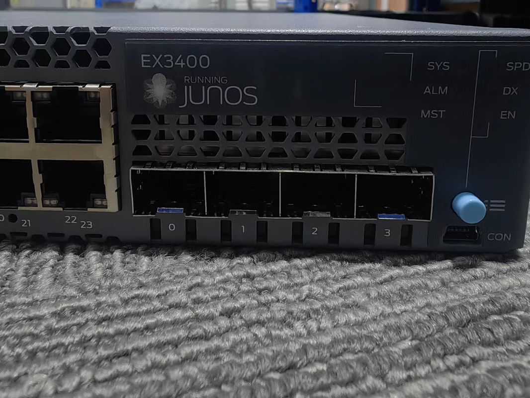 10/100/1000Mbps  Juniper EX3400-24T Services Gateway Full-Duplex Half-Duplex